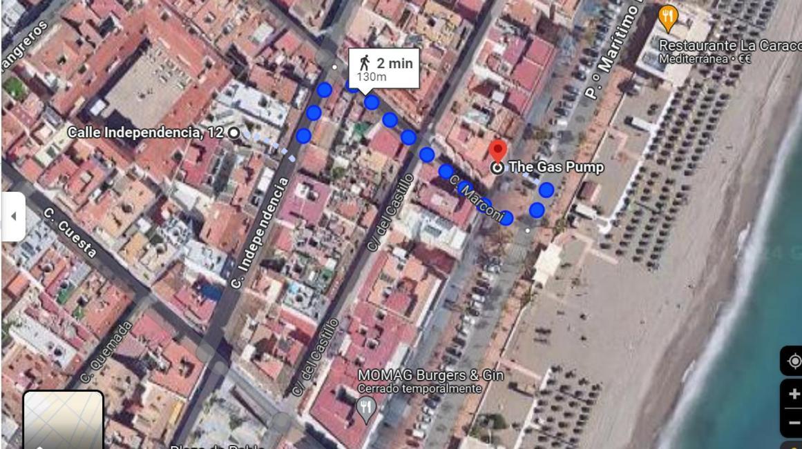 2 Min Centro Y Playa Calle Independencia 푸엔히롤라 외부 사진